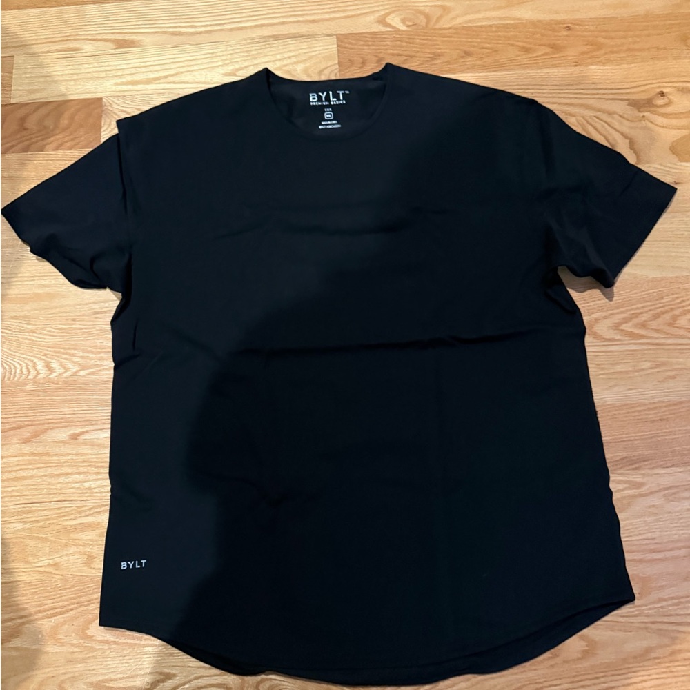 New, Never Worn - BYLT Basics Black Short Sleeve Tee